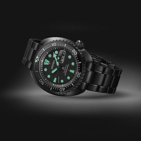 The Watch Boutique Seiko Prospex Black Series Night Vision Turtle Diver - SRPK43K1