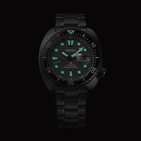 Seiko Prospex Black Series Night Vision Turtle Diver - SRPK43K1