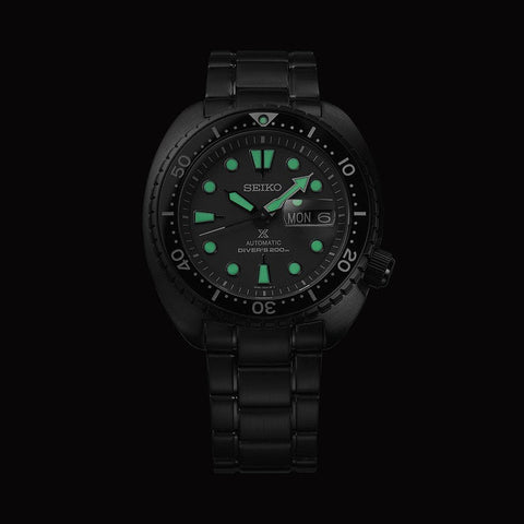 The Watch Boutique Seiko Prospex Black Series Night Vision Turtle Diver - SRPK43K1