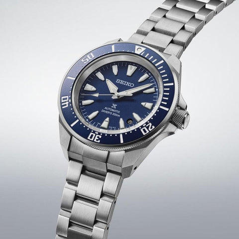 The Watch Boutique Seiko Prospex Cobalt Blue Compact Mechanical Diver Watch
