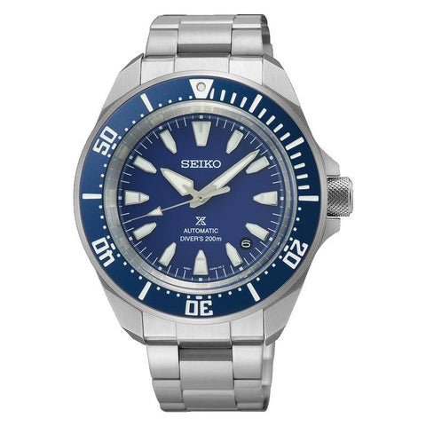 The Watch Boutique Seiko Prospex Cobalt Blue Compact Mechanical Diver Watch