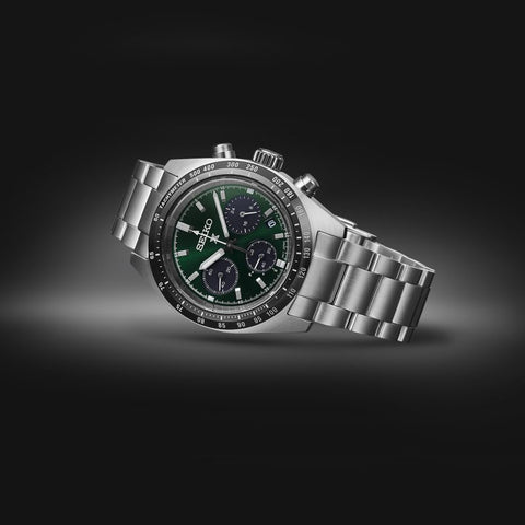 The Watch Boutique Seiko Prospex Deep Green Speedtimer Solar Chronograph - SSC933P1