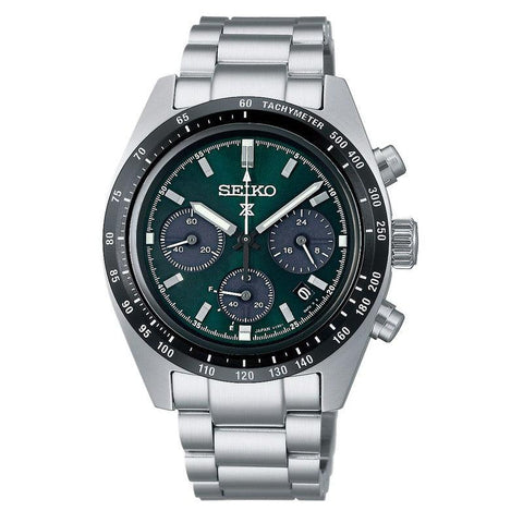 The Watch Boutique Seiko Prospex Deep Green Speedtimer Solar Chronograph - SSC933P1
