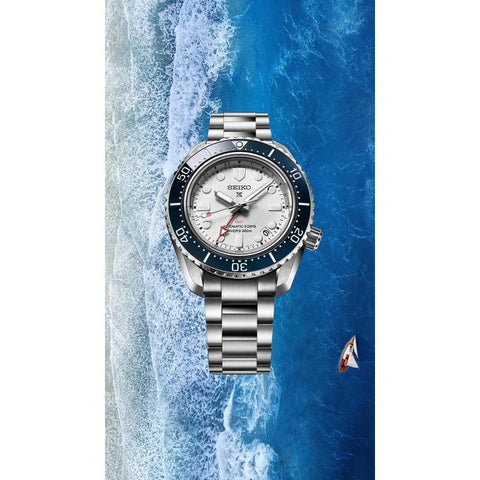 The Watch Boutique Seiko Prospex Diver's GMT Watch - SPB519J1