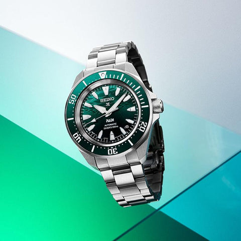 The Watch Boutique Seiko Prospex PADI 60th Anniversary Green Dial Divers Watch