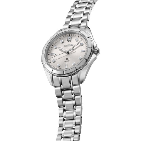 The Watch Boutique Seiko Prospex SEA Women's Quartz Watch - Durable Stainless Steel, 20 Bar WR