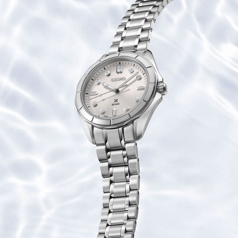 The Watch Boutique Seiko Prospex SEA Women's Quartz Watch - Durable Stainless Steel, 20 Bar WR
