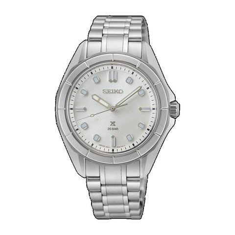 The Watch Boutique Seiko Prospex SEA Women's Quartz Watch - Durable Stainless Steel, 20 Bar WR