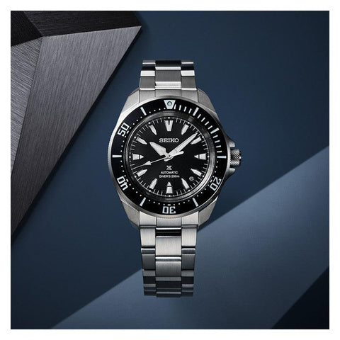 The Watch Boutique Seiko Prospex Sea Black Dial Automatic Watch 200M - SRPL13K1