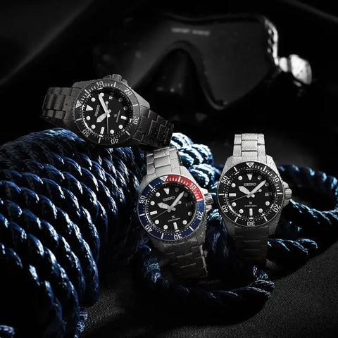 The Watch Boutique Seiko Prospex Solar Diver All-Black 200m Waterproof Watch