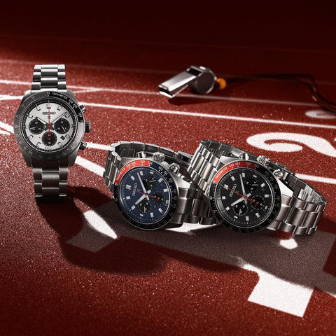 The Watch Boutique Seiko Prospex Speedtimer Go Large Solar Chronograph Watch - SSC913P1