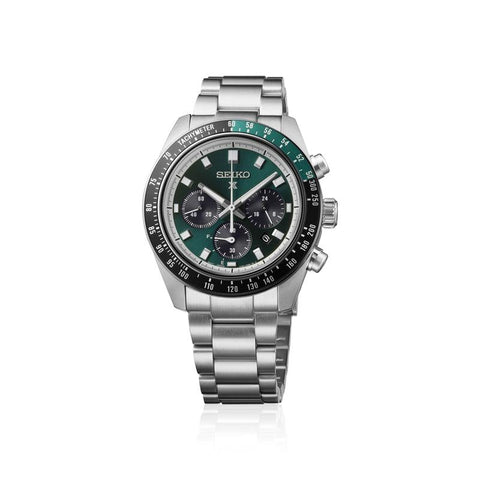 The Watch Boutique Seiko Prospex Speedtimer Green Dial Quartz Men's Watch