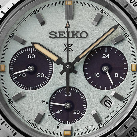 Seiko Prospex Speedtimer Mint Green Solar Chronograph Watch