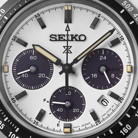 Seiko Prospex Speedtimer Monochrome Solar Chronograph Watch