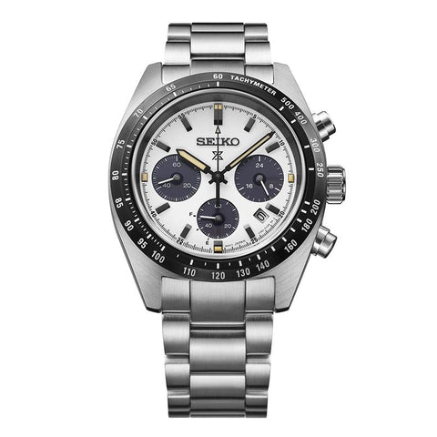 Seiko Prospex Speedtimer Monochrome Solar Chronograph Watch