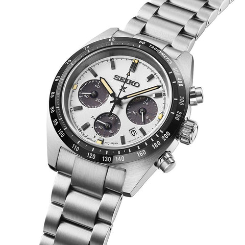 Seiko Prospex Speedtimer Monochrome Solar Chronograph Watch