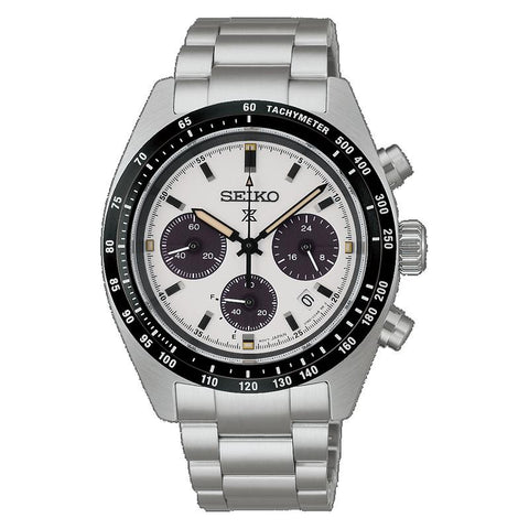 Seiko Prospex Speedtimer Monochrome Solar Chronograph Watch