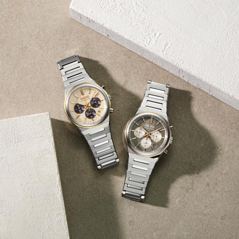 The Watch Boutique Seiko Quartz Chronograph Stainless Steel Men's Watch