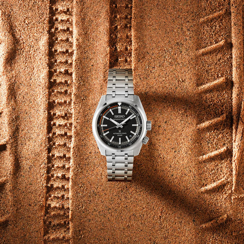 The Watch Boutique Seiko Speedtimer 6R Compact Countdown Black Grey Contrast Watch