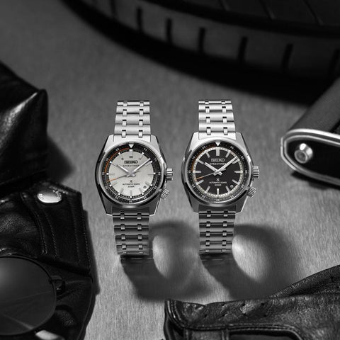 The Watch Boutique Seiko Speedtimer 6R Compact Countdown Grey-White Automatic Dive Watch