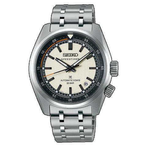 The Watch Boutique Seiko Speedtimer 6R Compact Countdown Grey-White Automatic Dive Watch