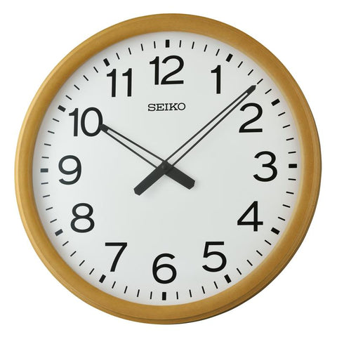 The Watch Boutique Seiko Wooden Wall Clock - QXA851BN