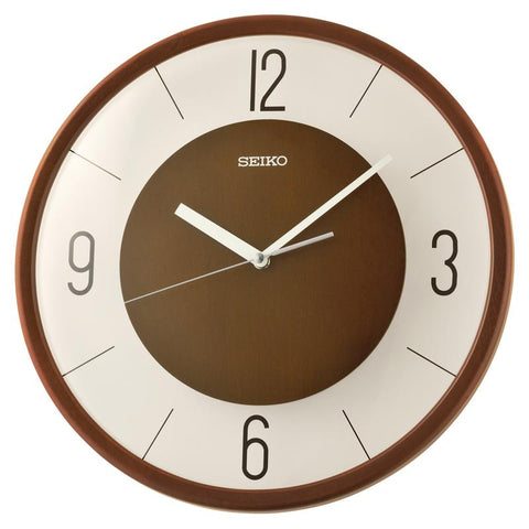 The Watch Boutique Seiko Wooden Wall Clock - QXA852BN