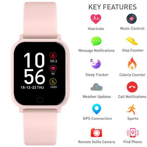 The Watch Boutique Series 10 Reflex Active Pink Smart Watch