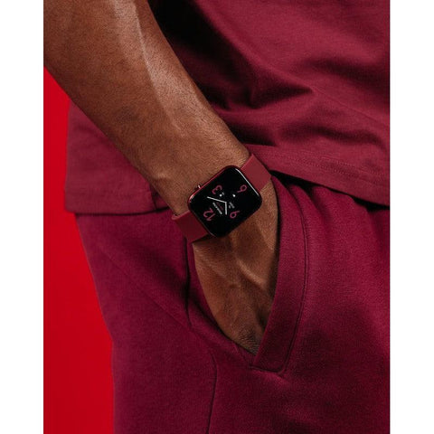 The Watch Boutique Series 12 Reflex Active Burgundy Smart Watch