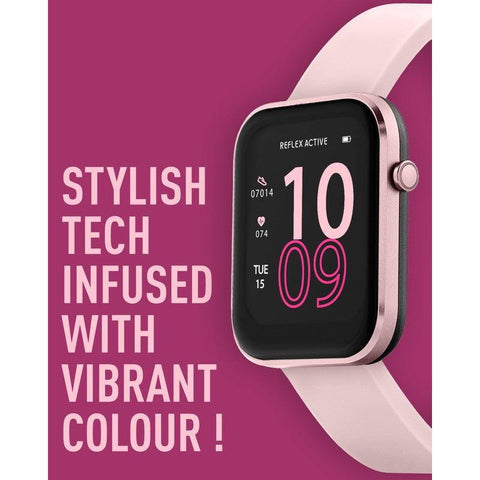 The Watch Boutique Series 12 Reflex Active Shell Pink Smart Watch