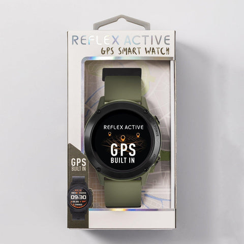 The Watch Boutique Series 18 Reflex Active Khaki Smart Watch