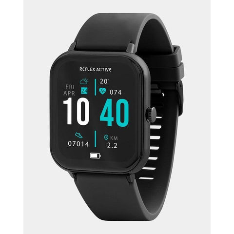 The Watch Boutique Series 23 Reflex Active Black Smart Watch