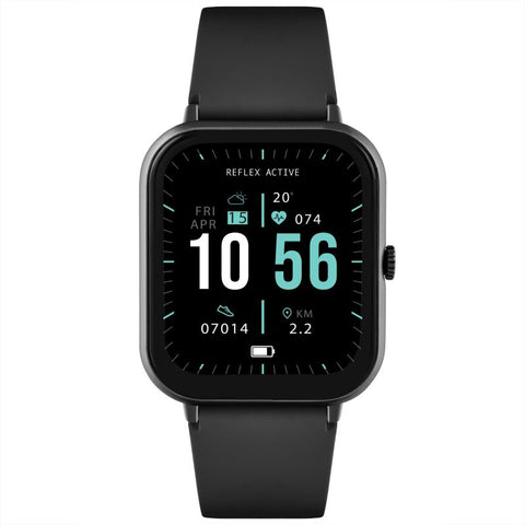 The Watch Boutique Series 23 Reflex Active Black Smart Watch