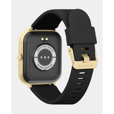 The Watch Boutique Series 23 Reflex Active Stone Set Black & Gold Smart Calling Watch