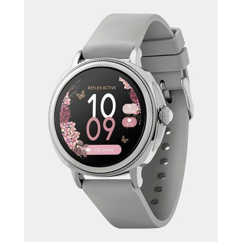 The Watch Boutique Series 25 Reflex Active Silver Grey Calling Smart Watch