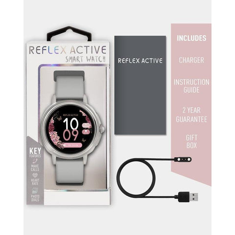 The Watch Boutique Series 25 Reflex Active Silver Grey Calling Smart Watch