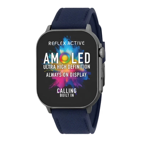 The Watch Boutique Series 29 Reflex Active Amoled Blue Smart Calling Watch