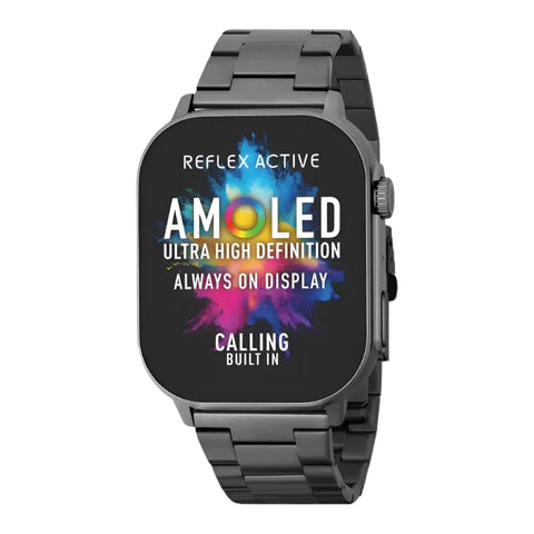 The Watch Boutique Series 29 Reflex Active Amoled Titanium Bracelet Smart Calling Watch