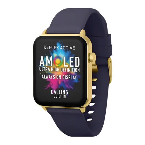 The Watch Boutique Series 30 Reflex Active Amoled Blue Smart Calling Watch