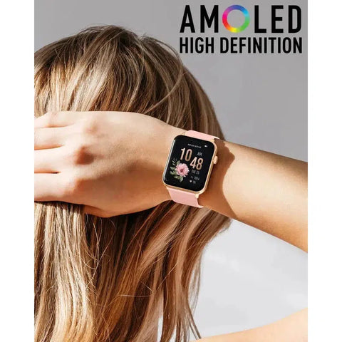 The Watch Boutique Series 30 Reflex Active Amoled Nude Smart Calling Watch