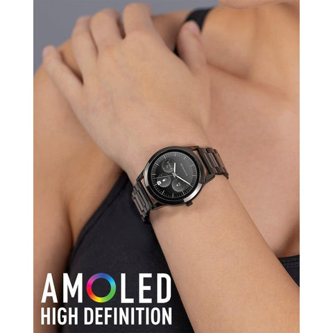 The Watch Boutique Series 31 Reflex Active Amoled Black Smart Watch