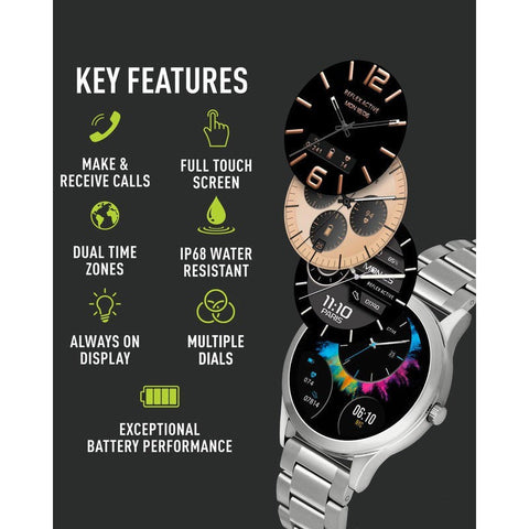 The Watch Boutique Series 31 Reflex Active Amoled Silver Smart Watch