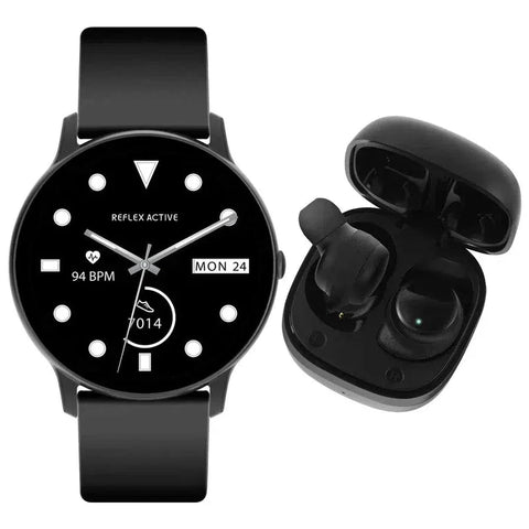 The Watch Boutique Series 36 Reflex Active Smart Calling Watch & Earbud Set