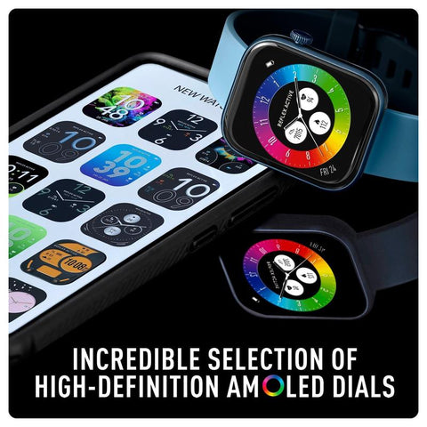 The Watch Boutique Series 40 Reflex Active Amoled Blue Smart Watch