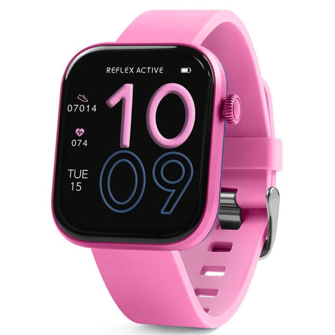 The Watch Boutique Series 40 Reflex Active Amoled Pink Smart Watch