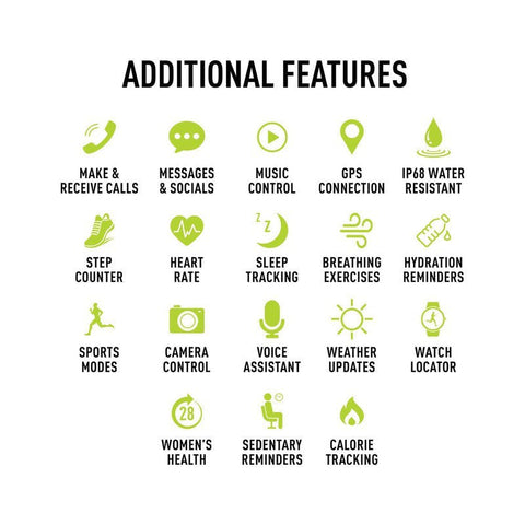 The Watch Boutique Series 41 Reflex Active Amoled Stone Set Rose Gold Smart Calling Watch