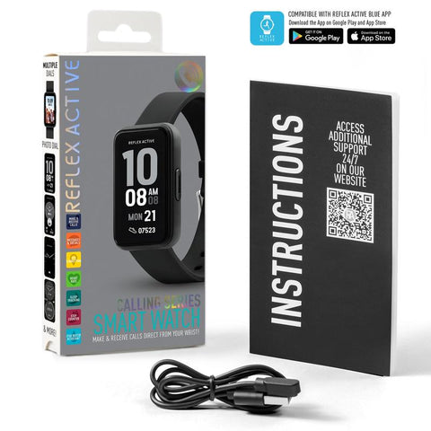 The Watch Boutique Series 49 Reflex Active Amoled Black Smart Calling Watch