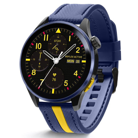 The Watch Boutique Series 54 Reflex Active Amoled GPS Blue Smart Calling Watch