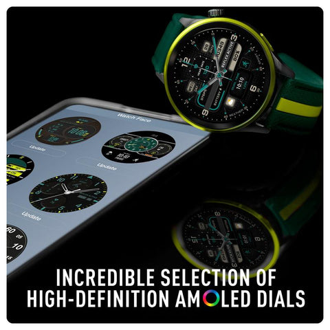 The Watch Boutique Series 54 Reflex Active Amoled GPS Green Smart Calling Watch