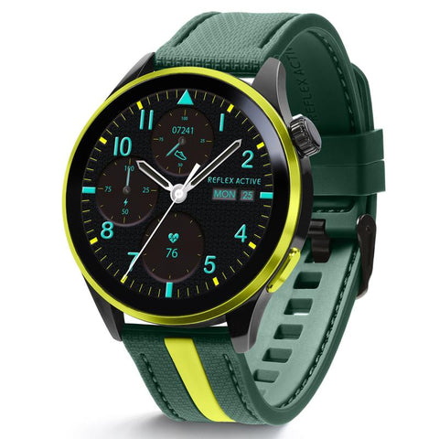 The Watch Boutique Series 54 Reflex Active Amoled GPS Green Smart Calling Watch